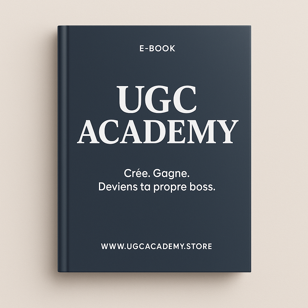E-BOOK UGC Academy – Le Guide Ultime pour Débuter dans l’UGC (2025)